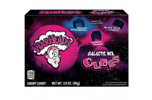 Warheads Galactic Mix Cubes 99g